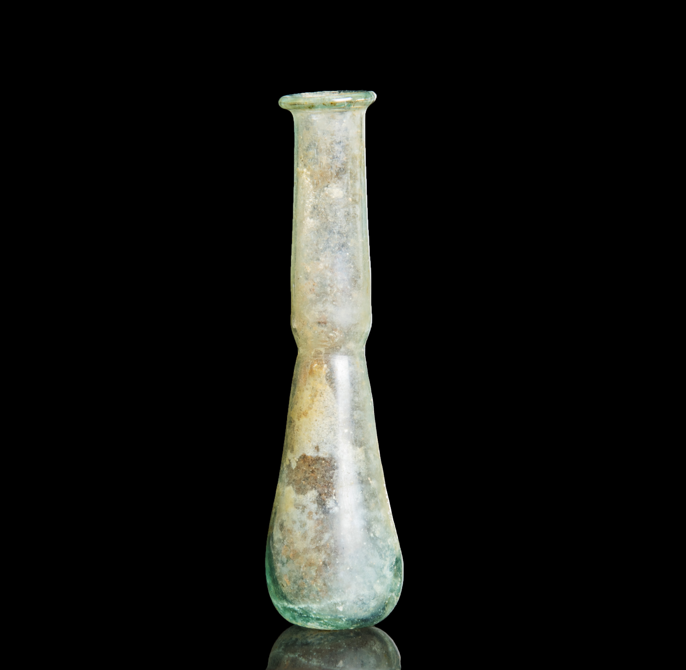 Ancient Roman Glass Unguents flask Antiquities